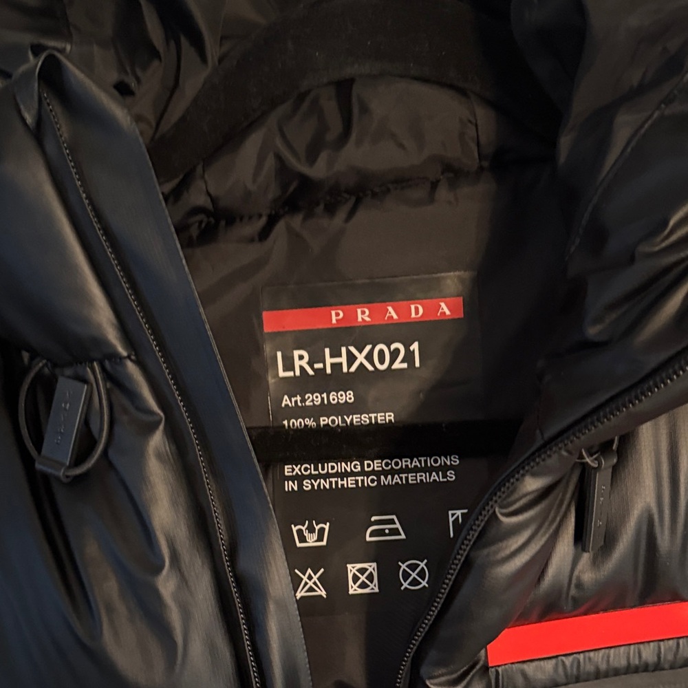 Prada Black Puffer Jacket - Picture 2 of 6